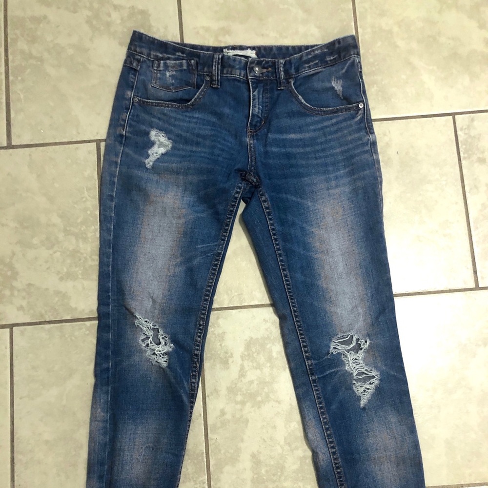 Free people distressed jeans